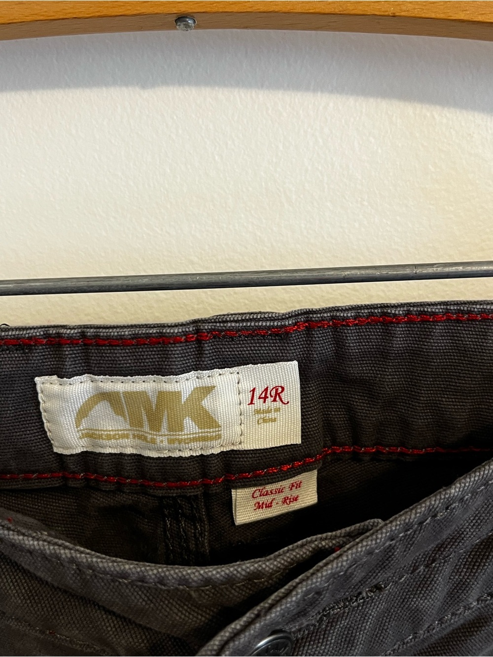 Mountain Khakis Classic Fit Mid Rise Straight Leg Stretch Pants Gray Outdoor - Picture 11 of 13